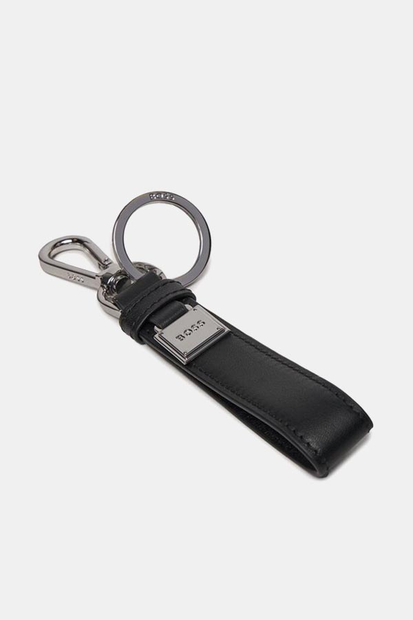 ΣΕΤ ΠΟΡΤΟΦΟΛΙ ΚΑΙ ΜΠΡΕΛΟΚ BOSS - 001 ΜΑΥΡΟ